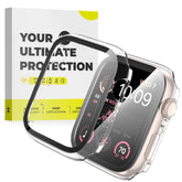 360° CASE PROTEZIONE PER APPLE WATCH 44 MM DOOP DEFENSE 360GUARD CLEAR