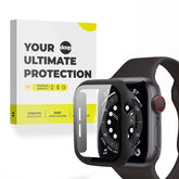 360° COVER PROTETTIVO PER APPLE WATCH 45 MM DOOP DEFENSE 360GUARD NERO