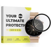 VETRO TEMPERATO DOOP HYBRID GLASS HUAWEI WATCH GT 3 42 MM NERO