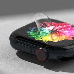 FOLIA PROTETTIVA RINGKE DUAL EASY 3-PACK APPLE WATCH 10 (42 MM) TRASPARENTE