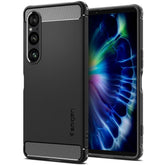 SPIGEN RUGGED ARMOR SONY XPERIA 1 VI NERO OPACO