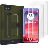 2X VETRO TEMPERATO HOFI UV GLASS PRO+ 2-PACK MOTOROLA EDGE 50 FUSION / EDGE 50 PRO 5G TRASPARENTE