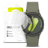 4X VETRO TEMPERATO PER GALAXY WATCH 4 / 5 / 6 / 7 (44 MM) RINGKE TEMPERED GLASS 4-PACK TRASPARENTE