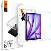 VETRO RESISTENTE PER IPAD AIR 13 2024 SPIGEN GLAS.TR "EZ FIT" TRASPARENTE