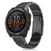 CINTURINO TECH-PROTECT STEELBAND GARMIN FENIX 5X / 5X PLUS / 6X / 6X PRO / 7X / 8 (51 MM) NERO