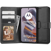 COPERTURA TECH-PROTECT WALLET MOTOROLA EDGE 50 NEO NERA