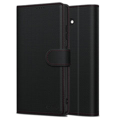 COPERTURA TECH-PROTECT WALLET RS IPHONE 16E NERA/ROSSA