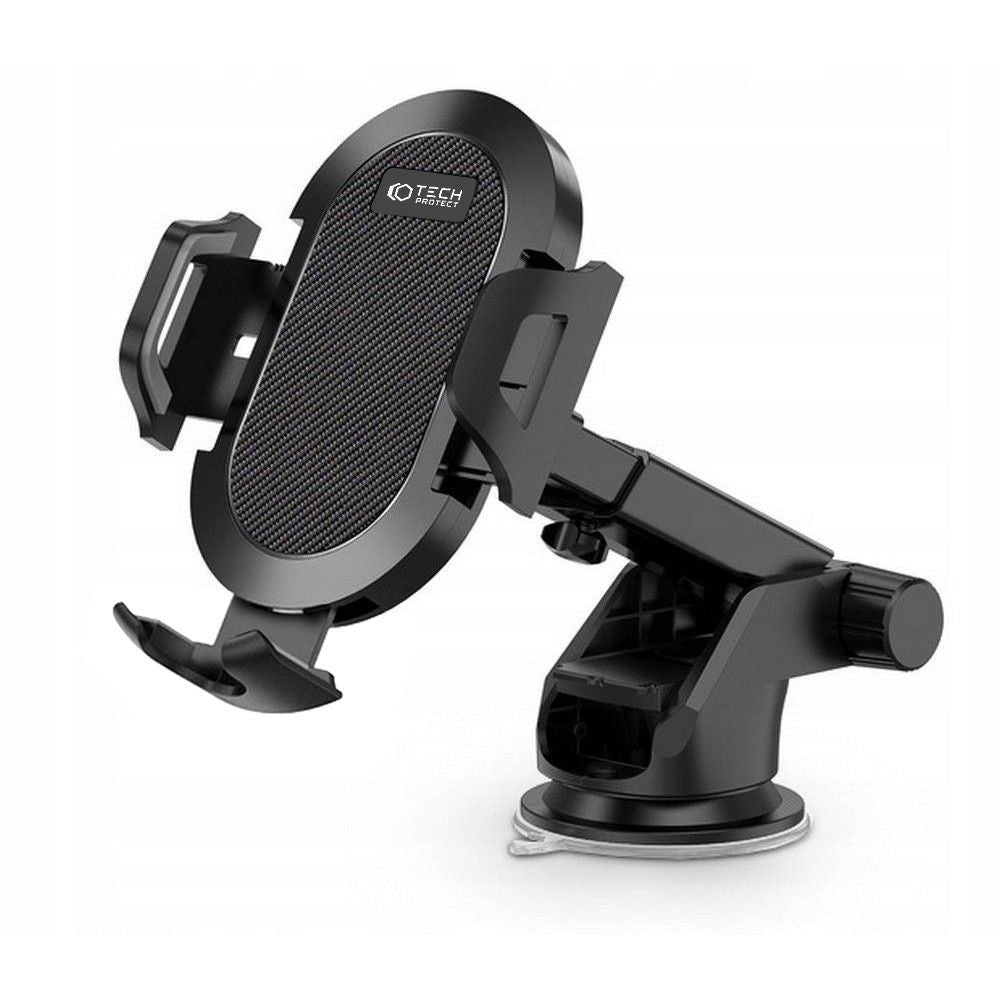 MONTAGGIO PER CELLULARE DA AUTO TECH-PROTECT MONTAGGIO UNIVERSALE NERO