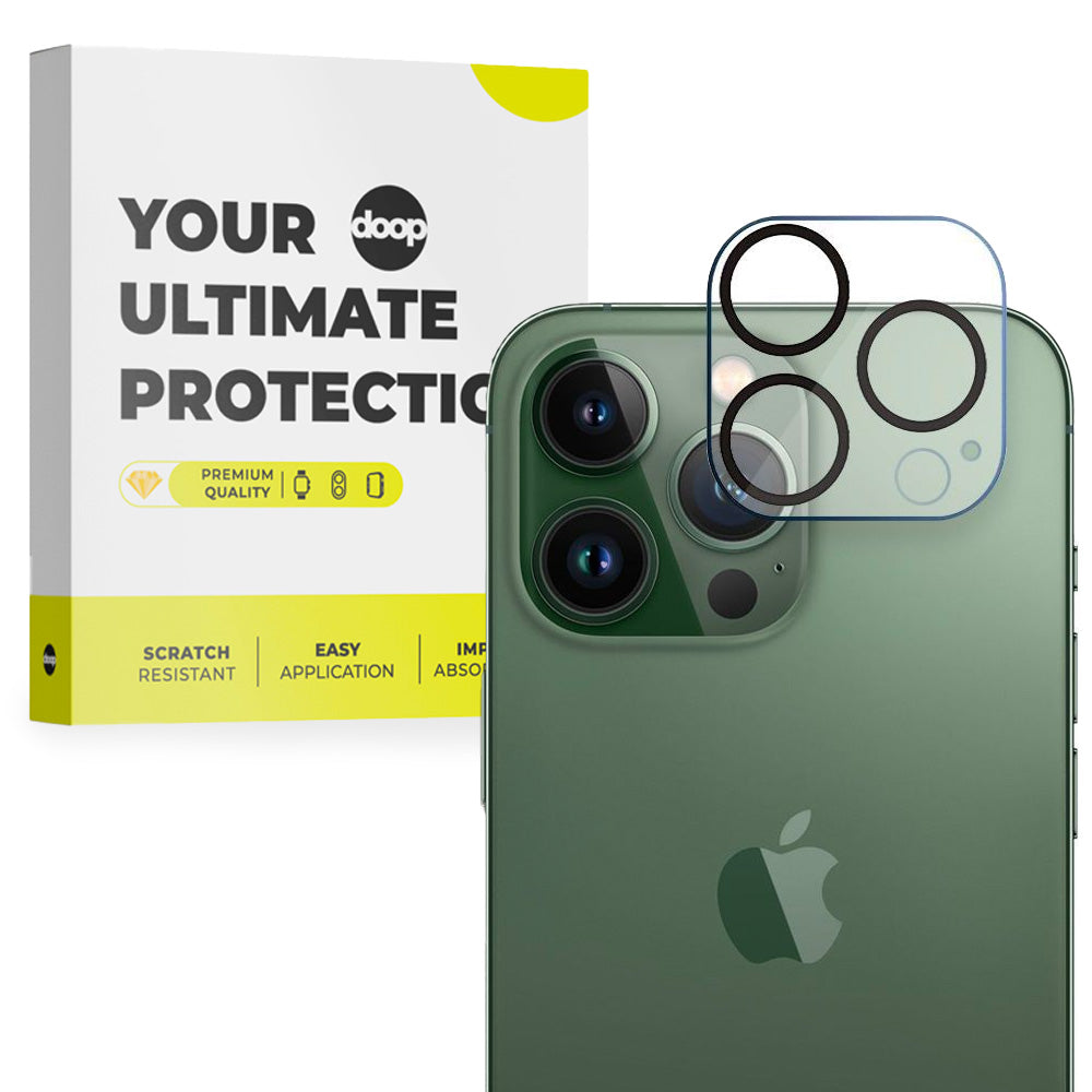 PROTEZIONE PER FOTOCAMERA DOOP CAM IPHONE 15 PRO / 15 PRO MAX TRASPARENTE