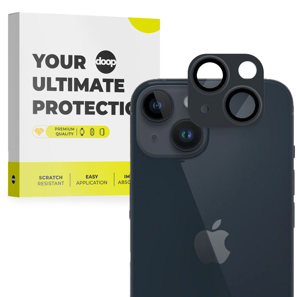 PROTEZIONE PER FOTOCAMERA DOOP FULLCAM IPHONE 15 / 15 PLUS NERA
