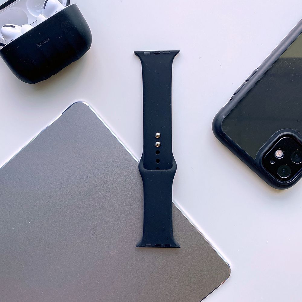 BRACCIALE DOOP ICONBAND PER APPLE WATCH 4 / 5 / 6 / 7 / 8 / 9 / SE / ULTRA 1 / 2 (42 / 44 / 45 / 49 MM) NERO
