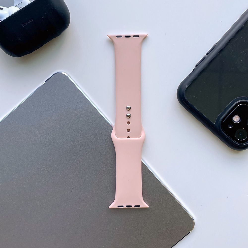 CINTURINO DOOP ICONBAND APPLE WATCH 4 / 5 / 6 / 7 / 8 / 9 / SE (38 / 40 / 41 MM) SABBIA ROSA