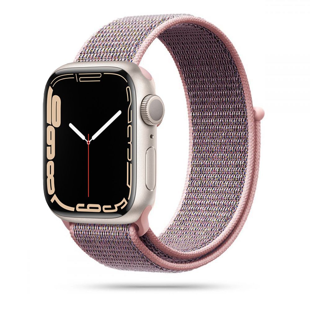 CINTURINO DOOP ALPINE EVEREST APPLE WATCH 6 / 7 / 8 / 9 / 10 / SE (40 / 41 / 42 MM) SABBIA ROSA