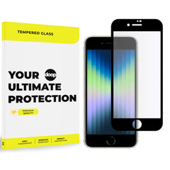 VETRO TEMPERATO DOOP GLASS IPHONE 7 / 8 / SE 2020 / 2022 NERO
