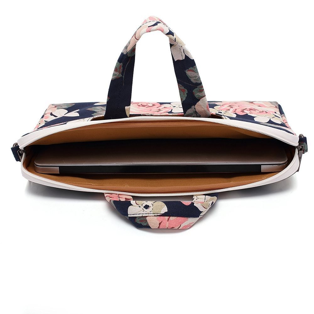 BORSA PER NOTEBOOK 13"-14" CANVASLIFE BRIEFCASE LAPTOP NAVY ROSE