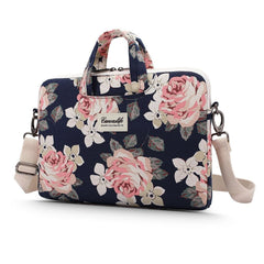 BORSA PER NOTEBOOK 13"-14" CANVASLIFE BRIEFCASE LAPTOP NAVY ROSE