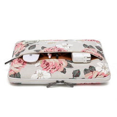 BORSA PER NOTEBOOK 13"-14" CANVASLIFE SLEEVE LAPTOP NAVY ROSE