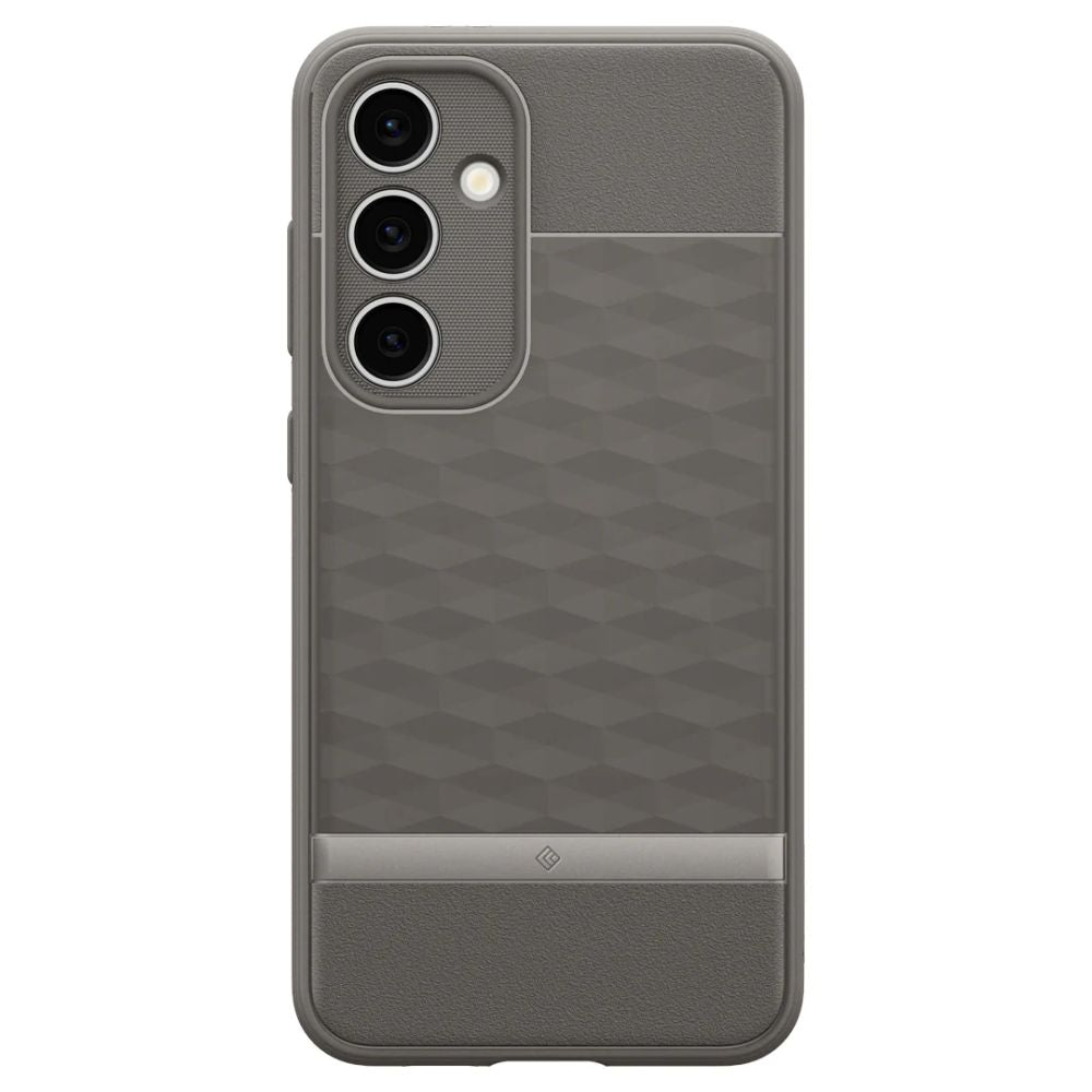 COPERTURA CASEOLOGY PARALLAX GALAXY S24 FE GRIGIO CENERE