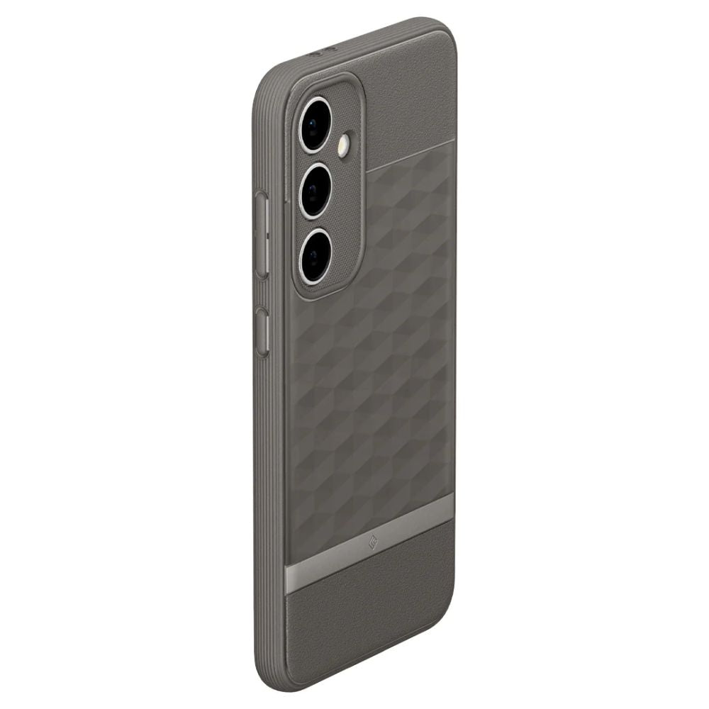 COPERTURA CASEOLOGY PARALLAX GALAXY S24 FE GRIGIO CENERE