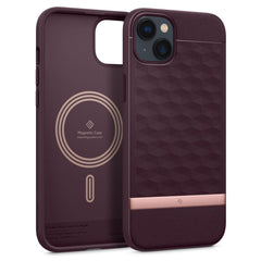 COPERTURA CASEOLOGY PARALLAX MAG MAGSAFE IPHONE 14 PLUS BURGUNDY