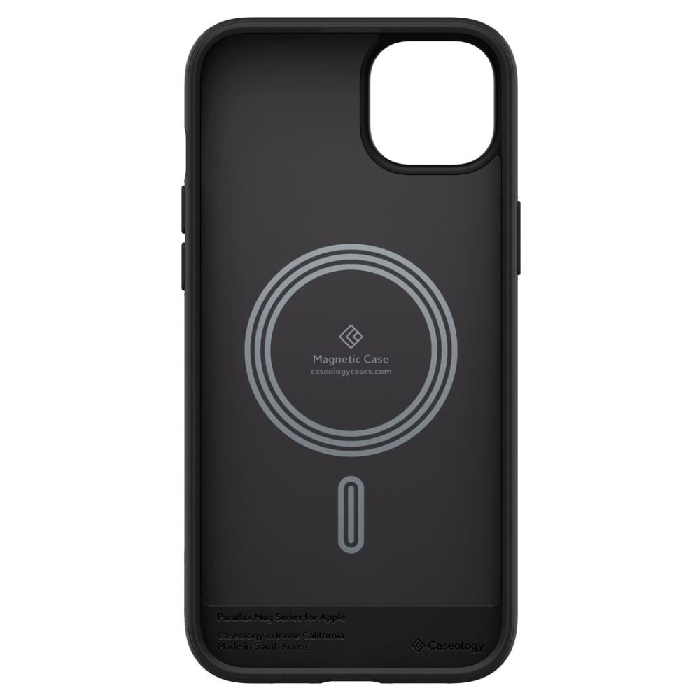 COPERTURA CASEOLOGY PARALLAX MAG MAGSAFE IPHONE 14 PLUS NERO OPACO
