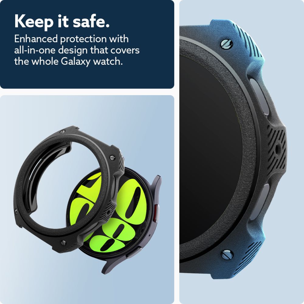 CUSTODIA PER SAMSUNG GALAXY WATCH 7 (47 MM) CASEOLOGY VAULT NERO OPACO