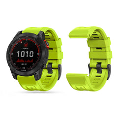 CINTURINO IN SILICONE PER GARMIN 26MM FENIX 3 / 5X / 3HR / 5X PLUS / 6X / 6X PRO / 7X DOOP EXPLORER VERDE