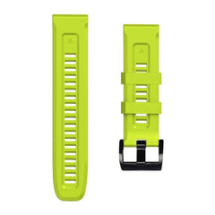 CINTURINO IN SILICONE PER GARMIN 26MM FENIX 3 / 5X / 3HR / 5X PLUS / 6X / 6X PRO / 7X DOOP EXPLORER VERDE