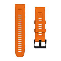 CINTURINO IN SILICONE PER GARMIN 26MM FENIX 3 / 5X / 3HR / 5X PLUS / 6X / 6X PRO / 7X DOOP EXPLORER ARANCIONE