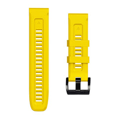 CINTURINO IN SILICONE PER GARMIN 22MM FENIX 5 / 6 / 6 PRO / 7 DOOP EXPLORER 22MM GIALLO
