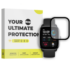 VETRO TEMPERATO DOOP HYBRID GLASS AMAZFIT GTS 4 MINI NERO