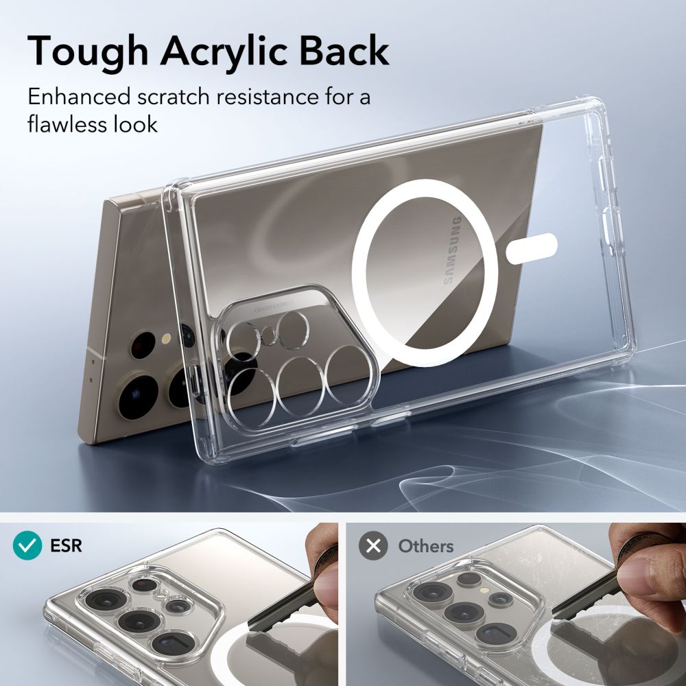 COPERTURA ESR CH HALOLOCK MAGSAFE GALAXY S24 ULTRA CLEAR
