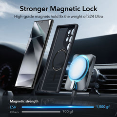 COPERTURA ESR CH HALOLOCK MAGSAFE GALAXY S24 ULTRA FROSTED BLACK