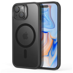 COPERTURA ESR CH HALOLOCK MAGSAFE IPHONE 15 NERO FROSTED