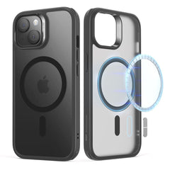 COPERTURA ESR CH HALOLOCK MAGSAFE IPHONE 15 NERO FROSTED