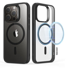 COPERTURA ESR CH HALOLOCK MAGSAFE IPHONE 15 PRO MAX TRASPARENTE/NERA