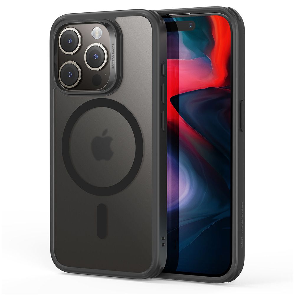 COPERTURA ESR CH HALOLOCK MAGSAFE IPHONE 15 PRO MAX NERO FROSTED