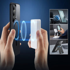 COPERTURA ESR CLASSIC HYBRID HALOLOCK MAGSAFE GALAXY S25+ PLUS TRASPARENTE/NERA