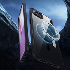 COPERTURA ESR CLASSIC HYBRID HALOLOCK MAGSAFE IPHONE 16E TRASPARENTE/NERO