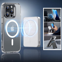 ESR CLASSIC HYBRID HALOLOCK MAGSAFE & VETRO TEMPERATO IPHONE 16 PRO TRASPARENTE FROSTED