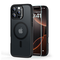ESR CLASSIC HYBRID HALOLOCK MAGSAFE & VETRO TEMPERATO IPHONE 16 PRO MAX NERO FROSTED