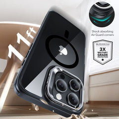 ESR CLASSIC HYBRID SUPPORTO HALOLOCK MAGSAFE E VETRO TEMPERATO IPHONE 16 PRO TRASPARENTE/NERA