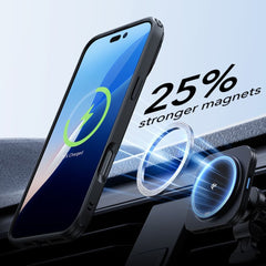 ESR CLASSIC HYBRID SUPPORTO HALOLOCK MAGSAFE E VETRO TEMPERATO IPHONE 16 PRO NERO FROSTED