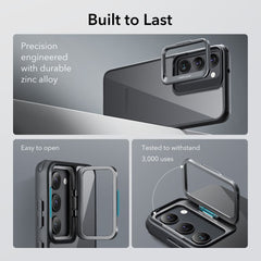 COPERTURA ESR CLASSIC KICKSTAND GALAXY S23+ PLUS TRASPARENTE/NERA