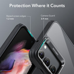 COPERTURA ESR CLASSIC KICKSTAND GALAXY S23+ PLUS TRASPARENTE/NERA