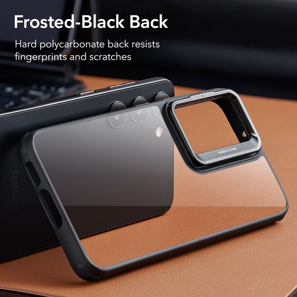 COPERTURA ESR CLASSIC KICKSTAND GALAXY S23+ PLUS TRASPARENTE/NERA