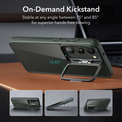 COPERTURA ESR CLASSIC KICKSTAND GALAXY S23+ PLUS TRASPARENTE/VERDE