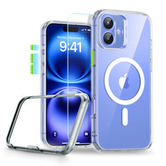 COPERTURA ESR CLASSIC PRO SET HALOLOCK MAGSAFE IPHONE 16 TRASPARENTE