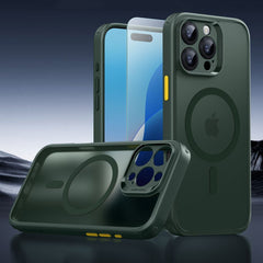 COPERTURA ESR CLASSIC PRO SET HALOLOCK MAGSAFE IPHONE 16 PRO FROSTED GREEN