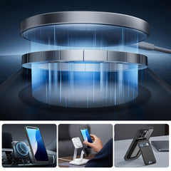 COPERTURA ESR CLASSIC PRO SET HALOLOCK MAGSAFE IPHONE 16 PRO MAX NERO FROSTED